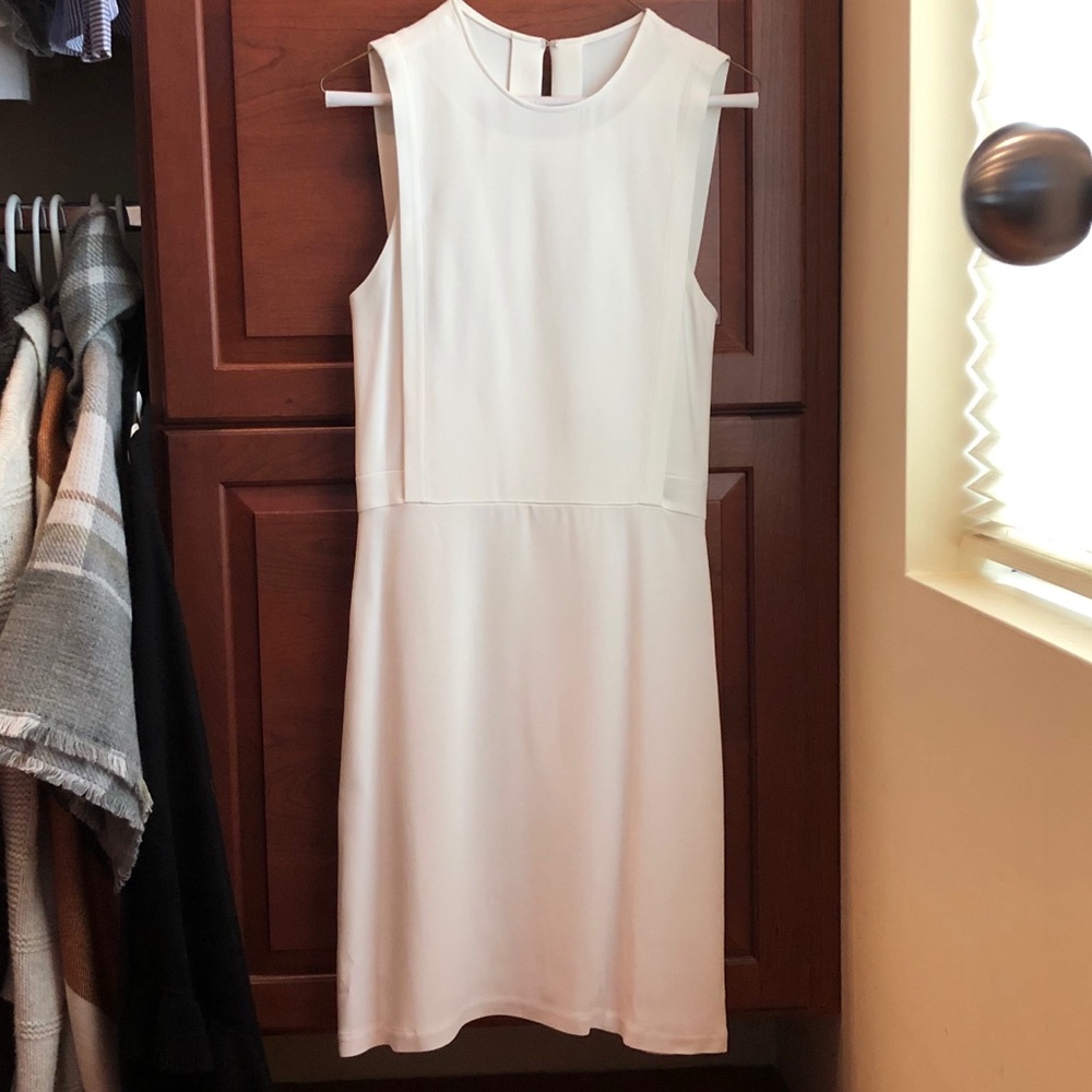 Theory White Dress